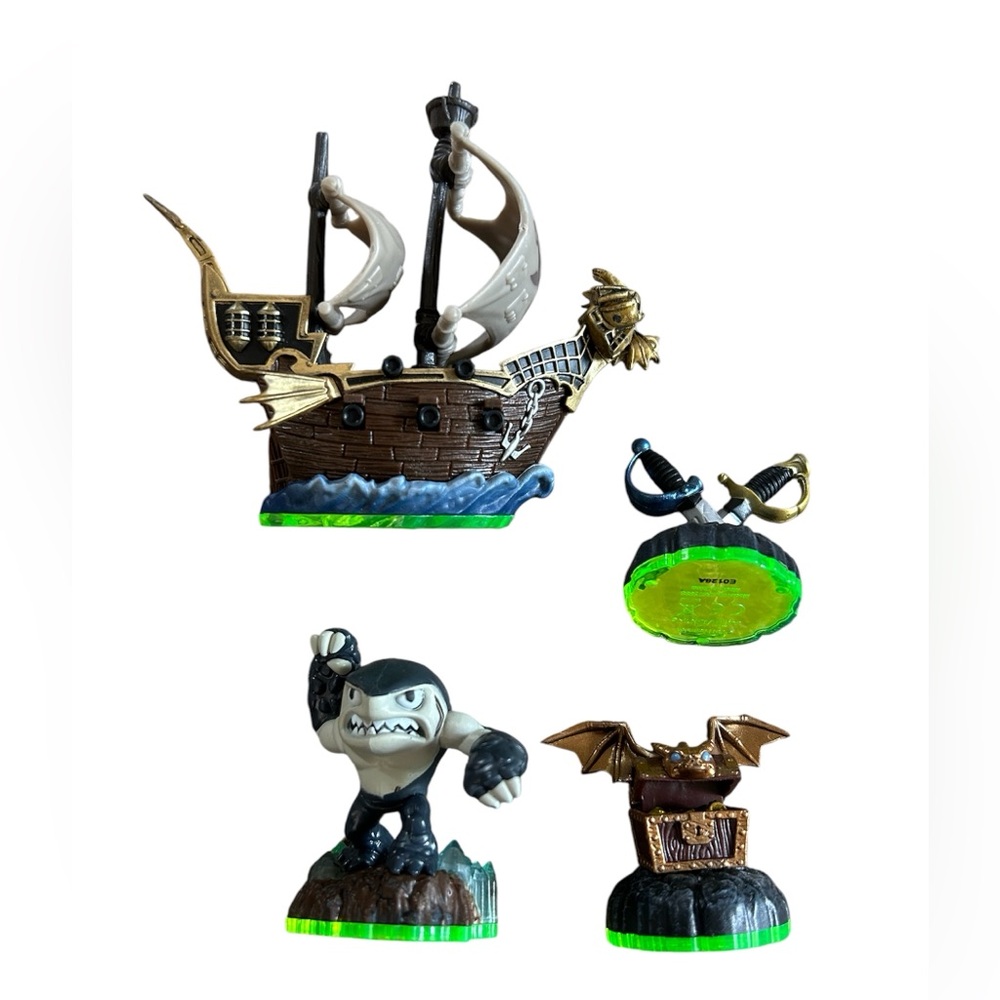 Skylanders Spyro’s Adventure Pirate Seas Adventure Pack loose open complete